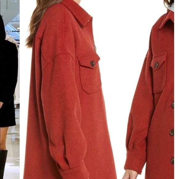 Avec Les Filles Shirt Jacket - Picture 3 of 7